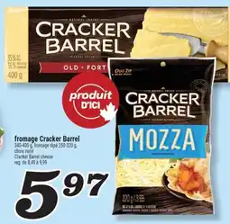 Marché Richelieu FROMAGE CRACKER BARREL | CRACKER BARREL CHEESE offer