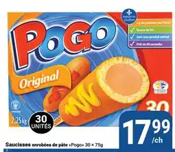 Pasquier Saucisses enrobées de pâte Pogo 30 × offer