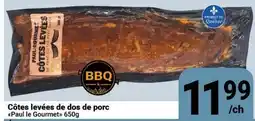 Pasquier Côtes levées de dos de porc Paul le Gourmet offer