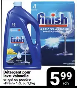 Pasquier Détergent pour lave-vaisselle en gel ou poudre Finish offer