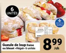 Pasquier Gueule de loup fraise ou bleuet Régal offer