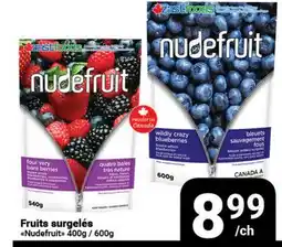 Pasquier Fruits surgelés Nudefruit offer
