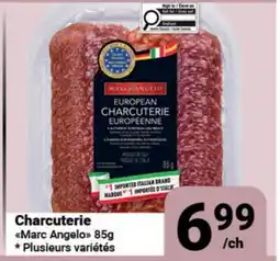 Pasquier Charcuterie Marc Angelo offer