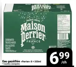 Pasquier Eau gazéifiée Perrier offer