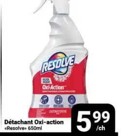 Pasquier Détaillant Oxi-action Resolve offer