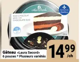 Pasquier Gâteau Laura Secord offer
