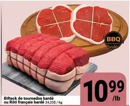 Pasquier Bifteck de tournedos bardé ou Rôti français bardé offer