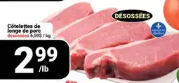 Pasquier Côtelettes de longe de porc désossées offer
