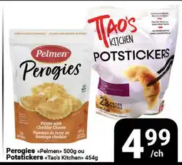 Pasquier Perogies Pelmen 500g ou Potstickers Tao's Kitchen 454g offer