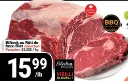 Pasquier Bifteck ou Rôti de faux-filet Selection Pasquier offer