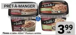 Pasquier Fèves à table offer