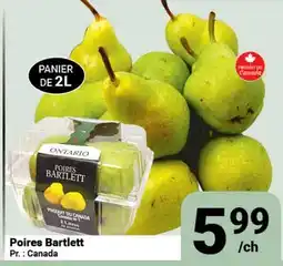 Pasquier Poires Bartlett offer