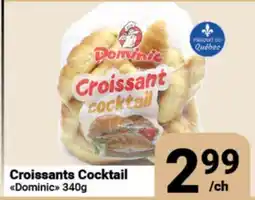 Pasquier Croissants Cocktail Dominic offer