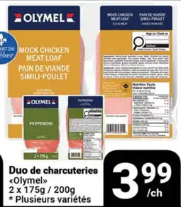 Pasquier Duo de charcuteries Olymel offer