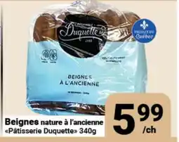 Pasquier Beignes nature à l'ancienne Pâtisserie Duquette offer
