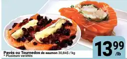 Pasquier Pavés ou Tournedos de saumon offer