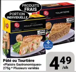 Pasquier Pâté ou Tourtière Plaisirs Gastronomiques offer