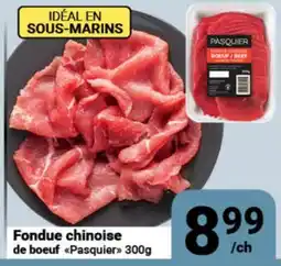 Pasquier Fondue chinoise de boeuf Pasquier offer