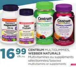 Proxim CENTRUM MULTIGUMMIES, WEBBER NATURALS offer