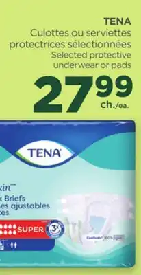 Proxim TENA Selected protective underwear or pads offer
