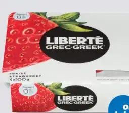 IGA LIBERTE GREC YOGURT offer