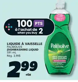 IGA PALMOLIVE DISHWASHING LIQUID offer