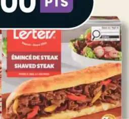 IGA LESTERS SHAVED STEAK offer