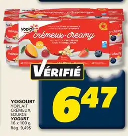 IGA YOPLAIT YOGURT offer
