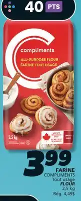 IGA COMPLIMENTS FLOUR offer