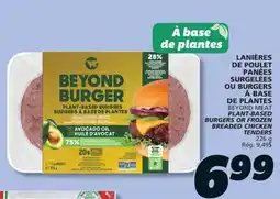 IGA BEYOND MEAT PLANT-BASED BURGERS OR FROZEN BREADED CHICKEN TENDERS offer