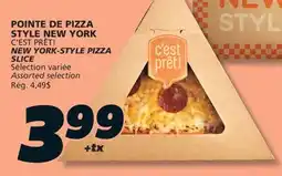 IGA C'EST PRÊT! NEW YORK-STYLE PIZZA SLICE offer