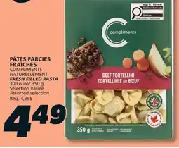 IGA COMPLIMENTS FRESH FILLED PASTA offer