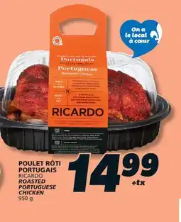IGA RICARDO ROASTED PORTUGUESE CHICKEN offer