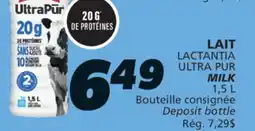 IGA LACTANTIA ULTRA PUR MILK offer