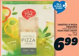 IGA PÂTE FRESH PIZZA CRUSTS offer
