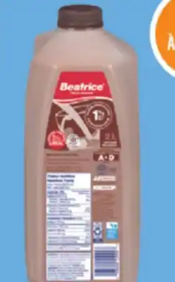 IGA BEATRICE CHOCOLATE MILK offer