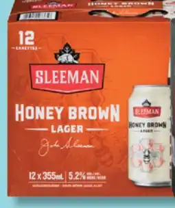 IGA SLEEMAN HONEY BROWN BEER offer