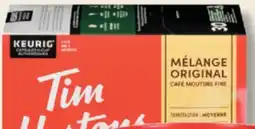IGA TIM HORTONS K-CUP COFFEE offer