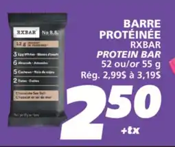 IGA RXBAR PROTEIN BAR offer