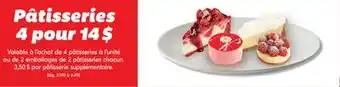 IGA Pâtisseries offer