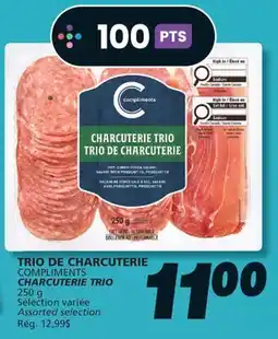 IGA COMPLIMENTS CHARCUTERIE TRIO offer