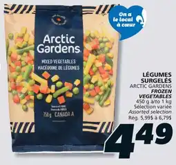 IGA ARCTIC GARDENS FROZEN VEGETABLES offer