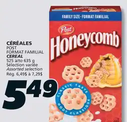 IGA POST CEREAL offer