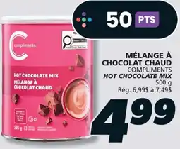 IGA COMPLIMENTS HOT CHOCOLATE MIX offer