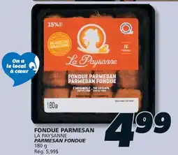 IGA LA PAYSANNE PARMESAN FONDUE offer