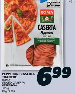 IGA ROMA SLICED CASERTA PEPPERONI offer