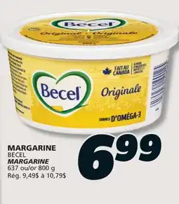 IGA BECEL MARGARINE offer