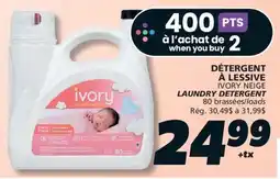 IGA IVORY NEIGE LAUNDRY DETERGENT offer