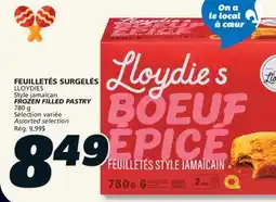 IGA LLOYDIES FROZEN FILLED PASTRY offer
