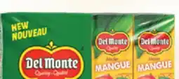 IGA DEL MONTE FRUIT JUICE offer